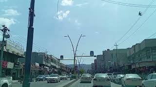 جولة في شوارع مدينة دهوك كوردستان العراق Tour in streets of Duhok City IraqiKurdistan 19 May 2024 [upl. by Cressy]