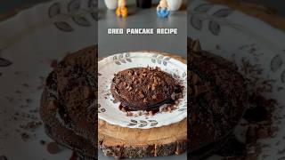 Trending recipe of Oreo Pancakes shorts oreo dessert chocolate pancake [upl. by Gievlos937]