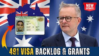 Big News Australia 491 Visa Backlog amp Grants Updates 2024  Australia Immigration News [upl. by Ellehcirt]