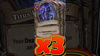 Leapers with THREE Titus on Board  Hearthstone Battlegrounds [upl. by Dari]