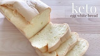 Keto Egg White Bread [upl. by Giorgia]