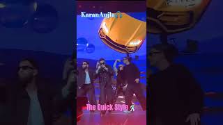 The Quick Style dance crew with karan aujla song live show performance dance music viralshort [upl. by Neit]