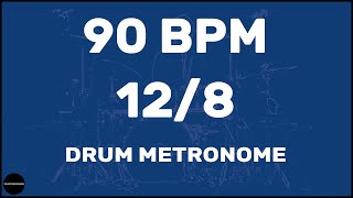 128  Drum Metronome Loop  90 BPM [upl. by Niraj635]