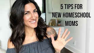 Tips for Beginner Homeschool Moms [upl. by Eatnoj961]