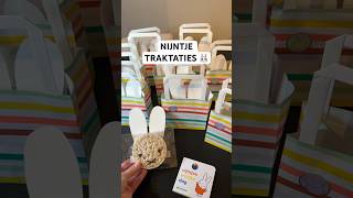 Nijntje traktaties maken 🐰🧁nijntje traktatie 1jaar dreumes baby kindertraktatie knutselen [upl. by Cutlor]