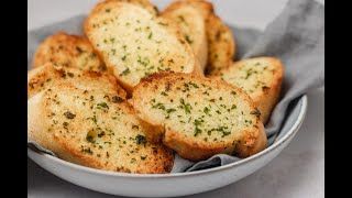 Air Fryer Garlic Bread The Best Garlic Bread Ever [upl. by Currey867]