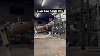 Close Grip Cable Row  Back Day backday [upl. by Herta21]