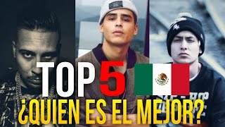 TOP 5 TRAP MEXICO  LOS MEJORES TRAPEROS MEXICANOS [upl. by Nixie]