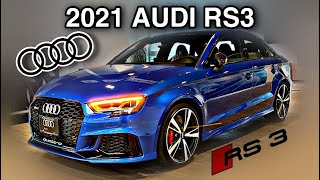 2021 Audi RS3 80000 Sport Sedan Review amp Walkaround In 4K [upl. by Rexfourd]