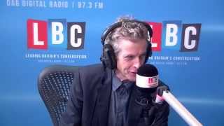 Dr Whos Peter Capaldi Live On LBC [upl. by Aihsar693]