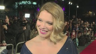 Lea Seydoux talks going from Bond girl to family woman [upl. by Anhpad]