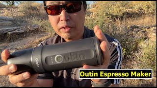 Outdoor coffee with Outin Espresso Maker [upl. by Uriia]