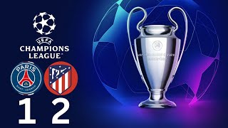 Warren ZaïreEmery Goal  PSG vs Atlético Madrid 12 Highlights  Champions League 202425 [upl. by Madelyn628]