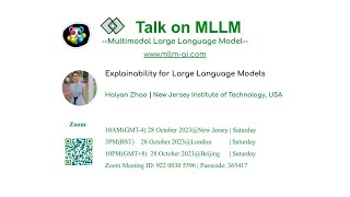 MLLM Haiyan ZHAOExplainability in LLM [upl. by Dnomder]