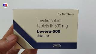 Levera 500mg Tablet  Levetiracetam 500mg Tablet  Levera 500 Tablet Uses Benefits Dosage Review [upl. by Remmos]