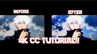 4k Cc tutorial on Meitu app [upl. by Alleen]