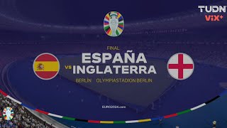 España vs Inglaterra  Final EUROCOPA 2024  FC24 [upl. by Lucky814]