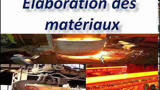 Ep 02 Elaboration Des Matériaux Désignation des matériauxAcierFontemoulage [upl. by Seta227]