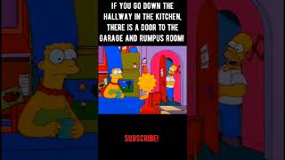 The Simpsons SECRET Rumpus room 😱 shorts viral fyp simpsons [upl. by Lancaster692]