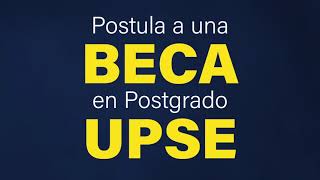 Tutorial Registro SGA Postgrado UPSE BecasSenescyt2023 [upl. by Christiansen]