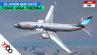 El Avión que cayó en picada a 800 KPH  Vuelo 981 de FlyDubai [upl. by Sven]