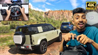 Driving Defender 4x4 In GTA 5 🔥 LOGITECH G29  Dude Sir Gaming [upl. by Cort]