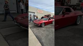 Surrounded at The Red Show rodderfiles nostalgiastreetrods corvette mustang c10 [upl. by Antonino]