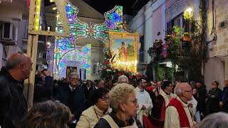 Processione del quadro  Festa di San Trifone 09112024  Adelfia  Banda di Montemarciano [upl. by Biles]