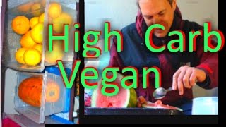 What I eat Wednsdays  21 years High carb vegan [upl. by Sedicla]