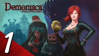 Demoniaca Everlasting Night PS4 Playthrough part 1 [upl. by Campy759]