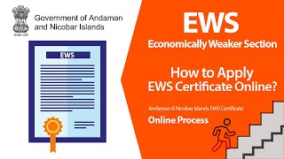 EWS Certificate Andaman Apply online for Economically Weaker Section EWS Certificate AampN Islands [upl. by Boylan]