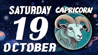 THE UNIVERSE IS LEADING YOU TO YOUR DESTINY🌌 CAPRICORN ♑ HOROSCOPE FOR TODAY ❤ OCTOBER 19 2024 🔮 [upl. by Tterag]