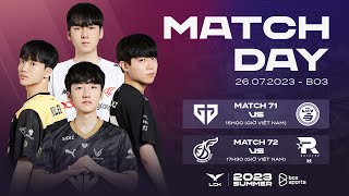 Bình Luận Tiếng Việt GEN vs LSB  KDF vs KT  Tuần 8 Ngày 1  LCK Mùa Hè 2023 [upl. by Clay]