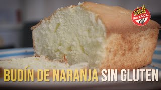 Budín de naranja hecho con maicena sin gluten sin TACC sin lactosa [upl. by Eelreveb504]