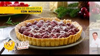 Tarta de Frambuesas con módena [upl. by Ahsimaj]