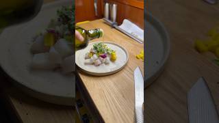 Halibut ceviche spearfishing halibut [upl. by Ymassej]