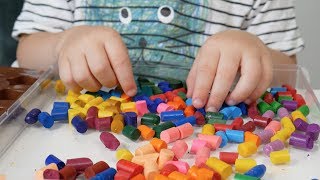 How To Melt Crayons In Molds [upl. by Trace]