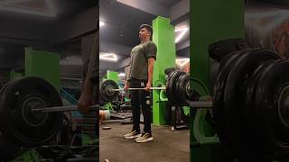 150 Kg DeadLift Raw💪😈 No Belt No Straps 🔥🗿 deadlift gym workout fitness bodybuilding [upl. by Lytsirhc]