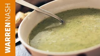 Broccoli and Stilton Soup Recipe  Winter Warmers  Recipes by Warren Nash [upl. by Nakada]