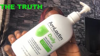 Review on the AMLACTIN DAILY 12 LACTIC ACIDskincare skin skincarereview Amlactin [upl. by Fisch]