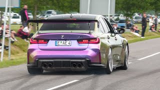 Cars Leaving a Car Meet [upl. by Ecitnerp]