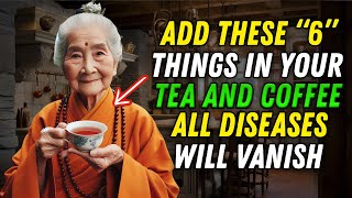 Add 6 INGREDIENTS In Your TEA amp COFFEE All DISEASES Will Be FINISHED Buddhist Teachings [upl. by Solitta373]