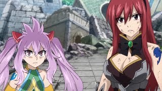 Erza  Wendy VS Irene Part  2  Erza Scarlet VS Irene Belserion Dragon Form Master Enchant [upl. by Alakcim]