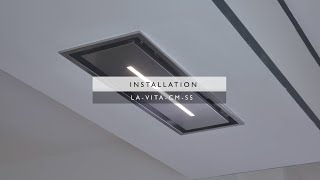 90cm Vita Ceiling Hood installation [upl. by Sathrum407]