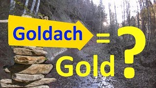 Goldwaschen in Deutschland  Goldach Ist dort Gold zu finden Anfänger Tipps für die Gold Suche [upl. by Lyon]