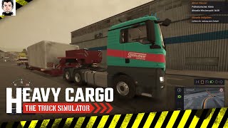 PS5 Heavy Cargo Truck Simulator Überbreiter LKW Teil 4 [upl. by Jessey2]