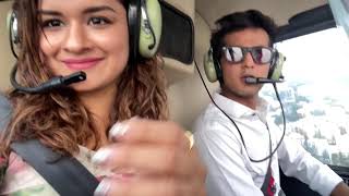 I GAVE AVNEET KAUR THE BEST BIRTHDAY GIFT EVER  HELICOPTER [upl. by Juster]