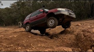 Subaru Taking the Fun Line  Mundaring Powerlines Track [upl. by Adnilav464]