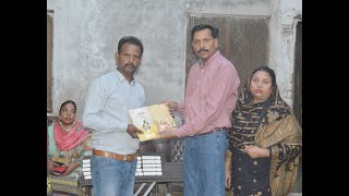 Free Holy Bibles distribution in Khaliq Nagar Lahore city By Evangelist Javed Alam [upl. by Trini]