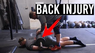 BECOMING A STRONGMAN EP2  DEADLIFT BACK INJURY [upl. by Natalee571]